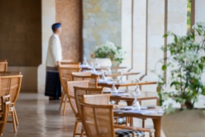 The Terrace serves Asian and Western cuisine, and is open for lunch.