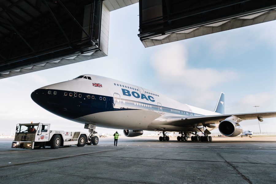 British Airways - BOAC 747
