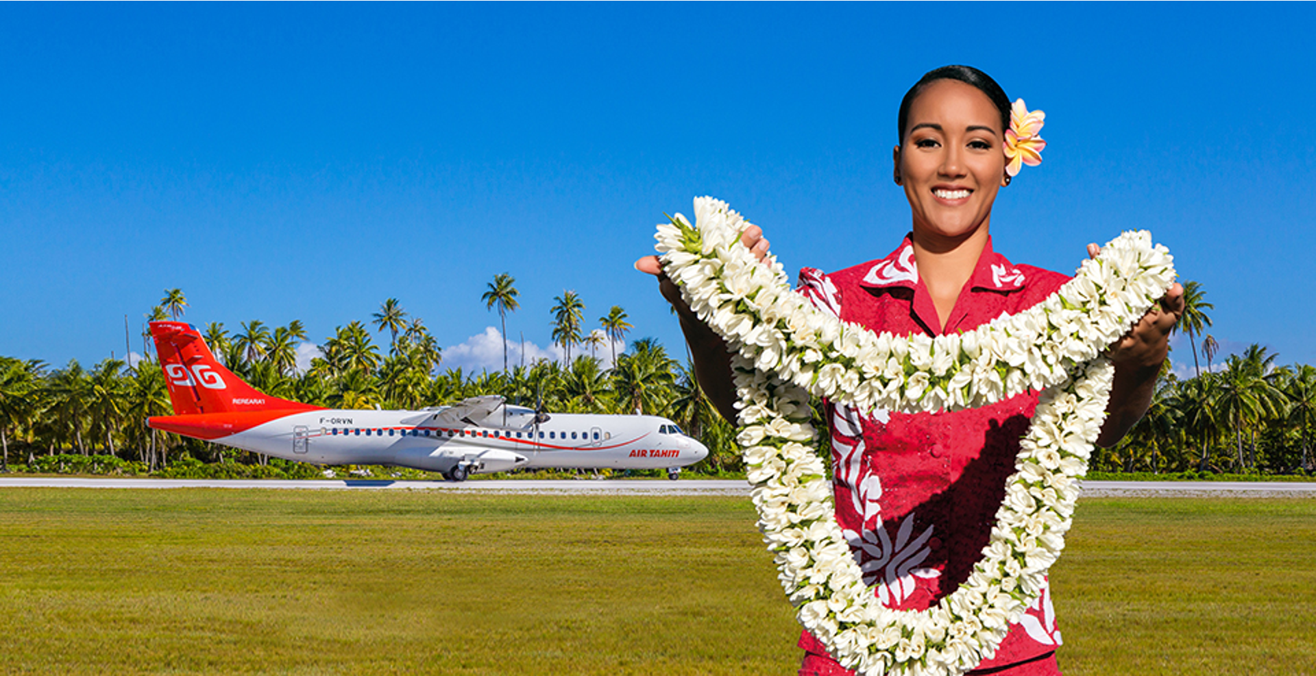 Behind the scenes of the Air Tahiti brand